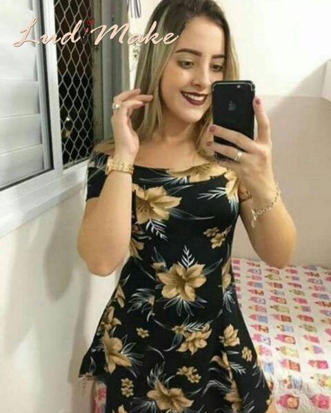 Vestido - Florido Mais Queridinho - Dourado