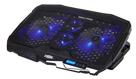 Base Cooler Gamer Notebook 6 Fans Led Azul Hexa Cooler Ac282