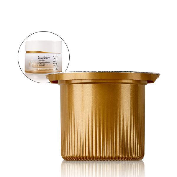 Chronos 70+ dia creme antissinais restauração e cuidado refil - 40g