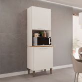 15401.Torre Quente Cozinha New Valencia 2P1N Branco Salleto