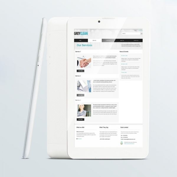 D70G1 Dual Core 7” 2G Call GPS Tablet PC Dual Camera/SIM Blu