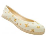 Sapatilha Alpargata Louis Vuitton Creme