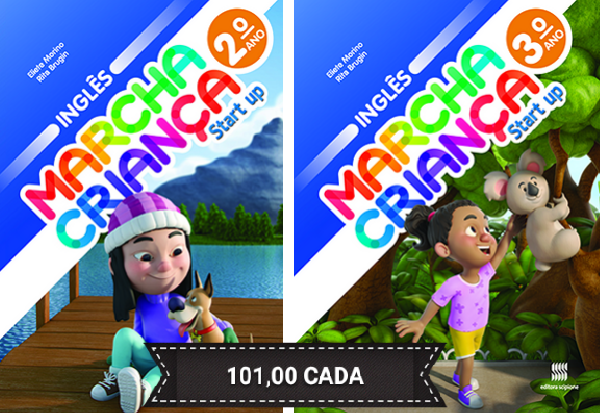 Coleção: Marcha Criança Inglês 2° e 3°Ano 101,00 Cada