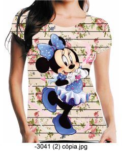 T-Shirt Blusa Feminina P M G