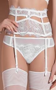 7285 - Cinta Liga Renda e Strass