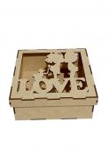CÓD-DN09 CAIXA 15X15X6 LOVE CASAL