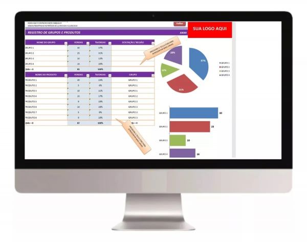Ferramenta De Registro De Vendas E Recebimentos