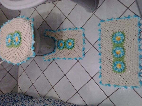 conjunto de Banheiro Margaridas