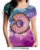 T-Shirt Blusa Feminina P M G