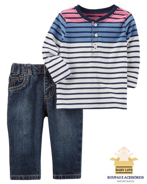 CONJUNTO 2 PEÇAS CARTER'S