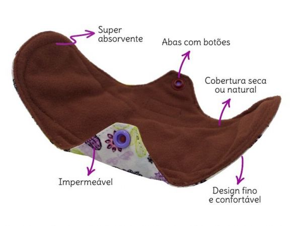 Absorvente Korui SUPER - Tropical - Conforto Seco