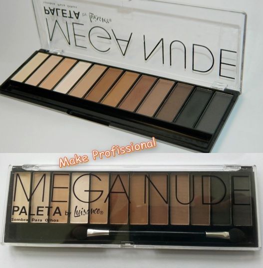 Paleta de Sombras MEGA NUDE