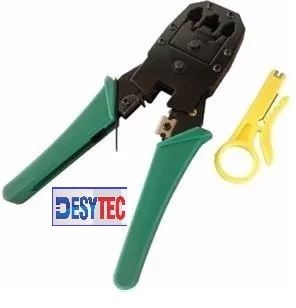 Alicate De Rede Crimpar Rj45 Rj11 E Rj12 Lan Telefonia