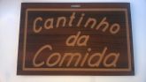 Placa - Cantinho da Comida