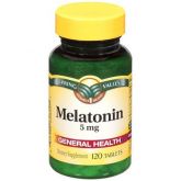 Spring Valley 5mg Melatonin - 120ct