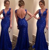 sexy sem encosto sem mangas vestido de festa do laço das mulheres #02589517