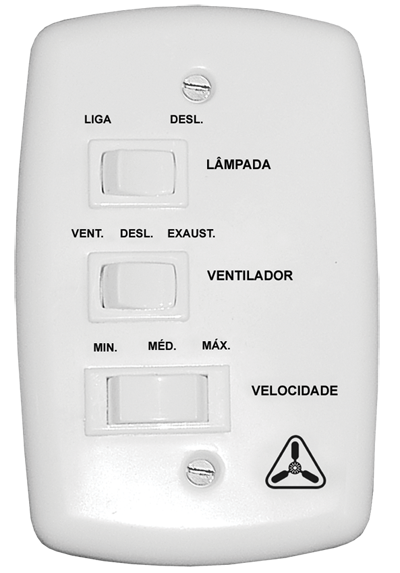 Chave Capacitiva 3V (3+7UF)