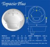 Banheira Topazio Plus