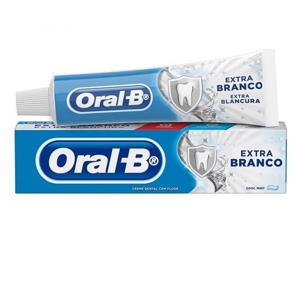 CREME DENTAL ORAL-B EXTRA BRANCO 70 GRS