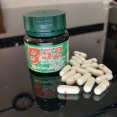 KIT COM 8 FRASCOS do Suplemento Nutricional B 52 com 30 capsulas cada - Original