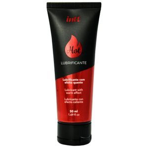 LUBRIFICANTE HOT E SABOR DE MORANGO - 50g