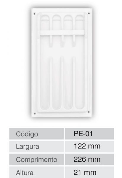 Porta escovas mod. PE01