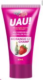 Uau Gel Lubrificante Íntimo de Morango com Champanhe 60ml Soft Love