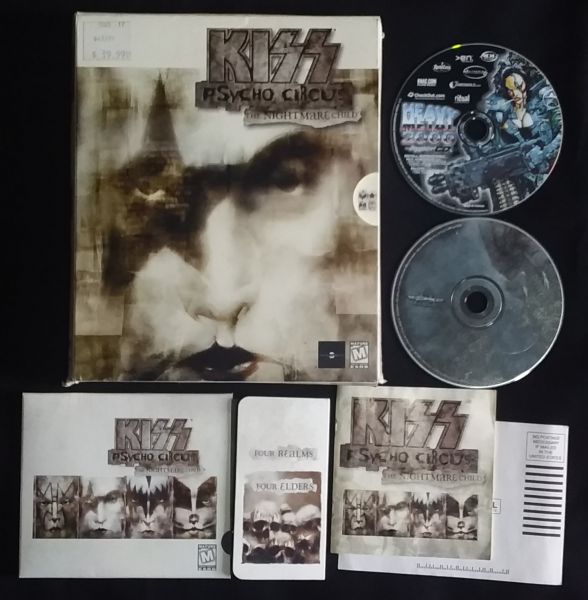 Jogo Para PC - Kiss - Psycho Circus (Importado)