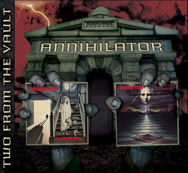 Annihilator - Alice In Hell / Never, Neverland CD Duplo Nacional!!!