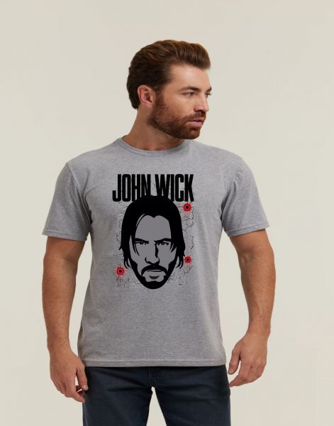 Camiseta Filme John Wick Baba Yaga Keanu Reeves