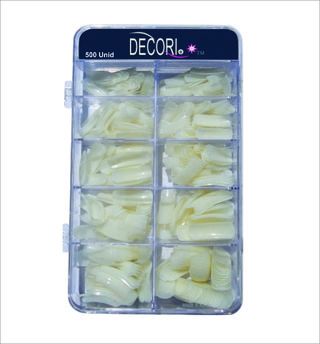 Caixa de unhas -Natural 500 und