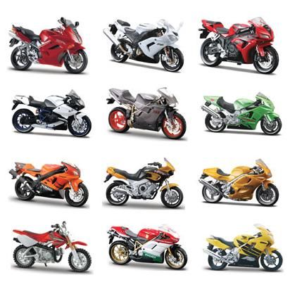 Miniatura moto sport (unid)