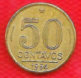 V221 - 0,50 1954 - Tiragem 11.352.999