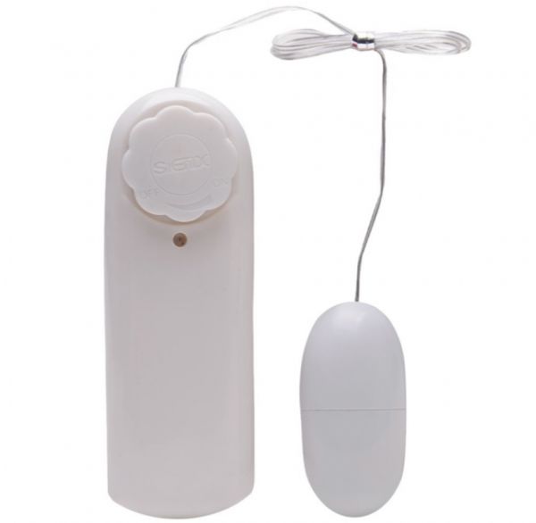 BULLET MINI VIBRADOR MULTIVELOCIDADES VIP MIX COR BRANCO