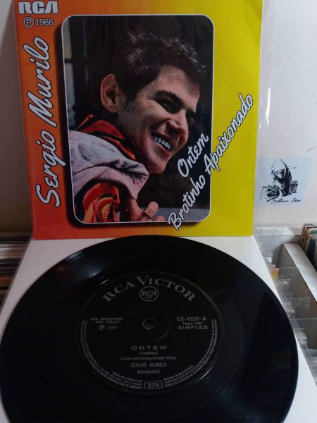 Compacto Sérgio Murilo - Ontem/Brotinho Apaixonado - 1966