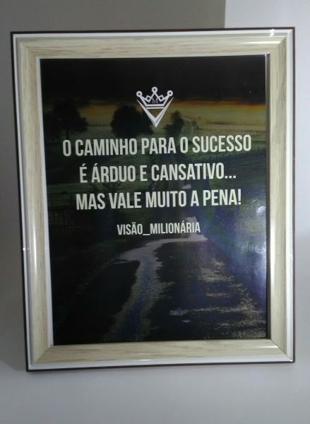 Quadro Motivacional - Sucesso