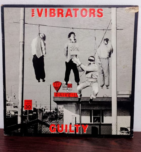 The Vibrators - Guilty 1982 LP Nacional de época!!