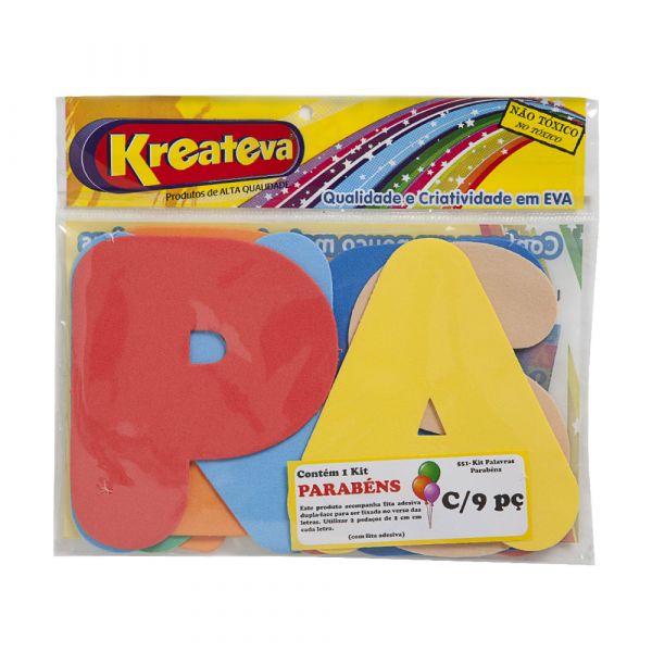 KIT PARABÉNS GIGANTE