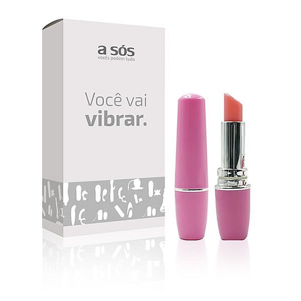 Vibrador Batom Vibe - Rosa