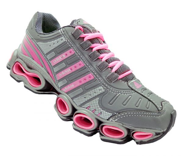 Tênis Adidas A11 Grafite e Rosa MOD:12700 [1ª Linha]