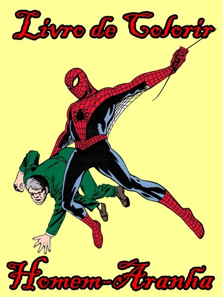Livro de Colorir Digital Homem-Aranha