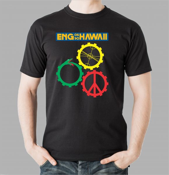 CAMISETA BANDA ENGENHEIROS DO HAWAI MOD. 2