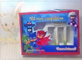 arquivo silhouette kit mini confeiteiro PJ Mask