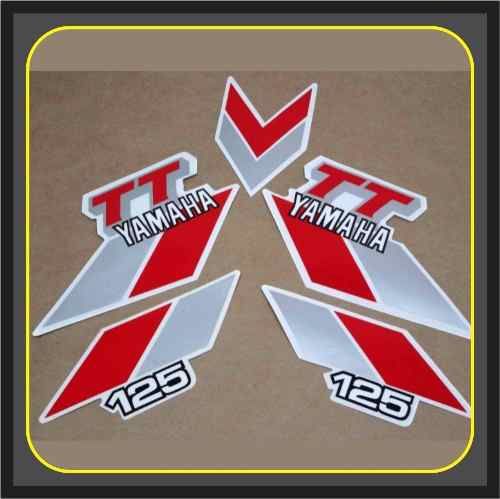 Adesivos Yamaha Tt 125 1983