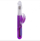 VIBRADOR ROTATIVO SOBE DESCE BUTTERFLY USB 27 X 3,5CM SENSUAL LOVE