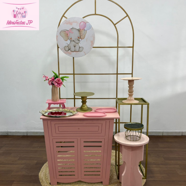 elefante/ chá de menina