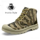 BOOTS Lace-up Camuflada