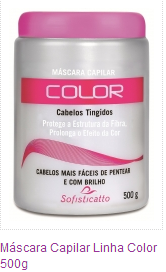 Linha Color Mascara Capilar