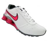 Tênis Feminino Nike Shox Classic Branco e Pink