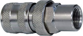 H1-25- Engate Rápido 1/2'' x Rosca Fêmea 3/8'' c/ Trava LUB 2020-CT